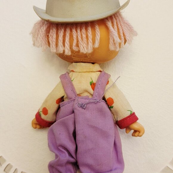 Vintage Picka Berry Circus Clown Doll 1982. Raspberry Herbert, Made in Hong Kong - Picture 2 of 5